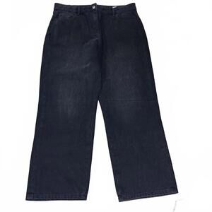 Collusion X005 Black Straight Leg Jeans 34x30 Grunge Skater Cotton 90s